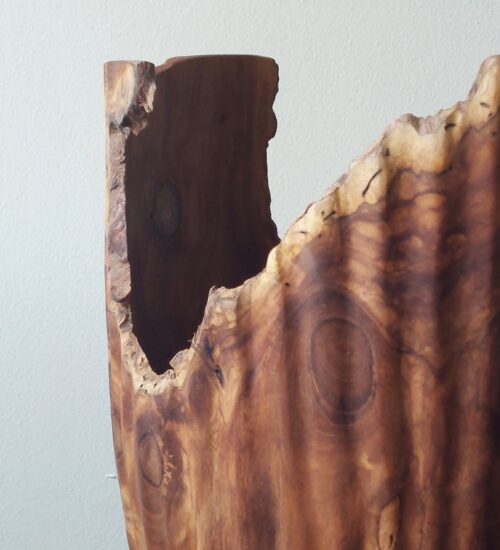 ethical-teak-wood-vase