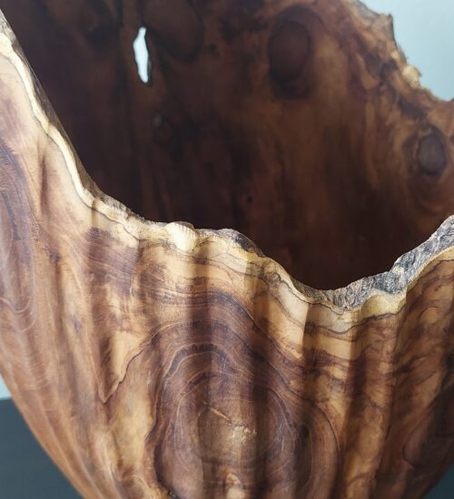 sculptural-wooden-vase-rustic